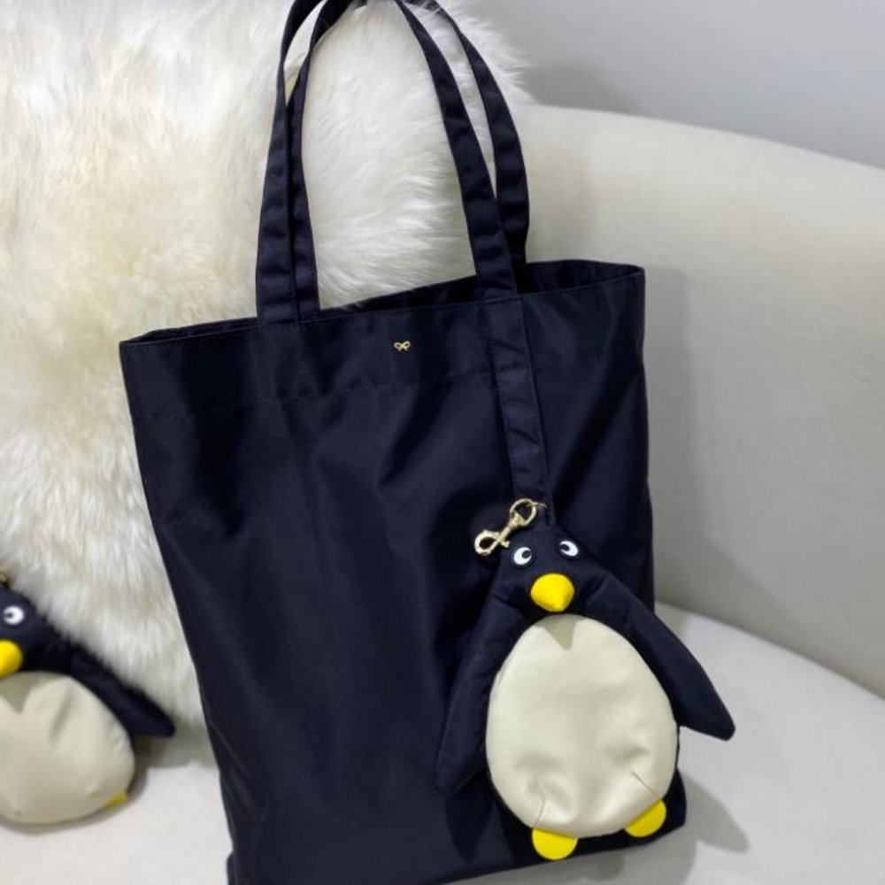 Anya Hindmarch Cute Nylon Shopping Bag Shoulder Bag